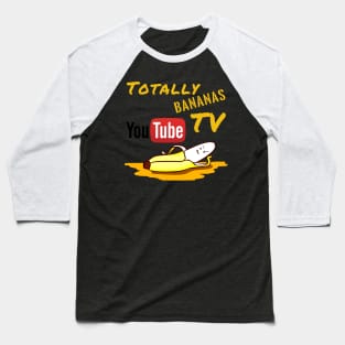 TBTV Banana Totally Chillin Design Baseball T-Shirt